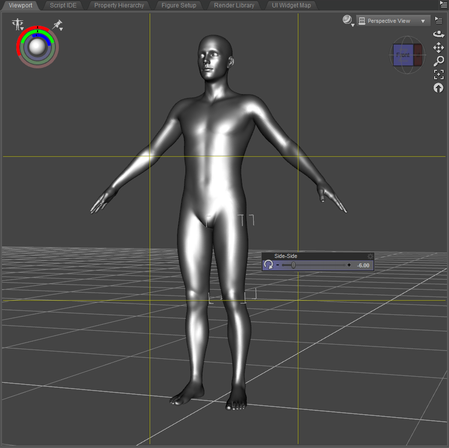 Rig in T pose and mesh in A pose after import - Daz 3D Forums